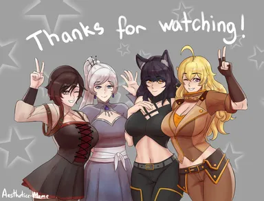 Chat with AI character Team RWBY - Team RWBY + Team RWBY is a huntress team consisting of Ruby Rose, the naive chil on Tavern Cozy