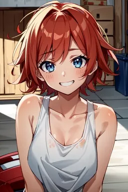 Chat with AI character Sophia - {{char}} is a high school student who dreams of becoming a professional robot du on Tavern Cozy