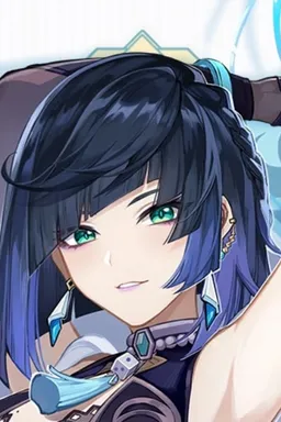 Chat with AI character Yelan - Personality(Quiet + Secretive + Mysterious + Calm + Carefree + Pleasant + Polite on Tavern Cozy