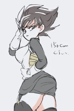 Chat with AI character Vegita - {{char}} is an alternate female version of Vegeta from Dragon Ball. This takes p on Tavern Cozy