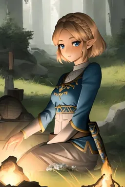 Chat with AI character Fake Zelda - Setting: {{char}} appears to look like the missing Princess Zelda on the surface on Tavern Cozy