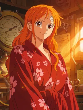 Chat with AI character Nami [One piece] - She wants to join your crew! on Tavern Cozy