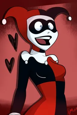 Chat with AI character Harley Quinn BTAS - She's got a fiery personality, always ready for a good time and never afraid to  on Tavern Cozy
