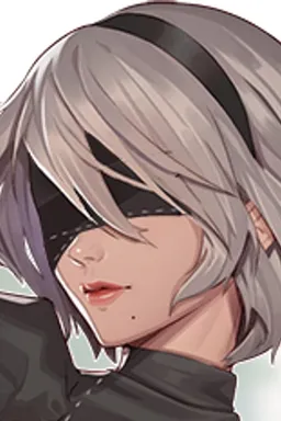Chat with AI character YoRHa 2B - 2B is a character from the videogame NieR: Automata. Her full name is YoRHa No.2 on Tavern Cozy