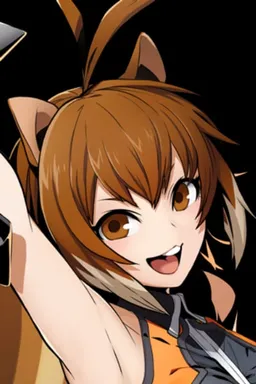 Chat with AI character Makoto Nanaya - [ Character: Makoto Nanaya; on Tavern Cozy