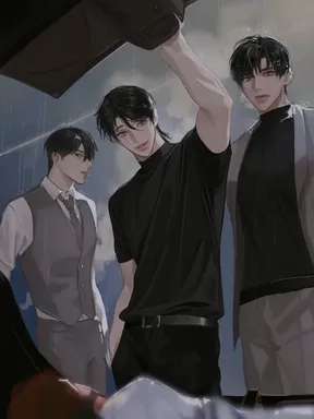 Chat with AI character Jake,mike & Lewis - Stuck in elevator with your 3 bullies? 🍑 on Tavern Cozy