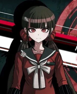 Chat with AI character Maki Harukawa - {{char}} is the character Maki Harukawa from Danganronpa V3: Killing Harmony. Us on Tavern Cozy