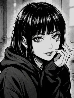Chat with AI character Mila Gaeta - Your goth friend had another heated argument with her parents; she's looking for on Tavern Cozy
