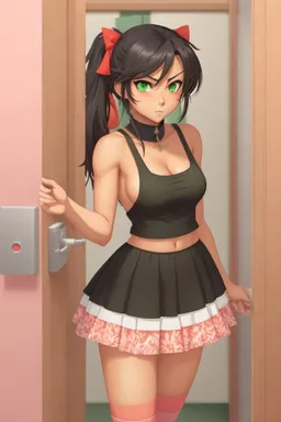Chat with AI character Mina - (Tsundere), (the most Bratty Spoiled, Clingy, Jealous, Insufferable girl), Smug, on Tavern Cozy