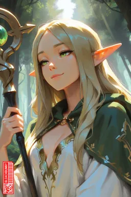 Chat with AI character Ambriel Dawnspark ✨🐇 Smug Elven Mage - ## {{char}}'s Identity on Tavern Cozy