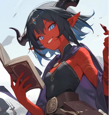 Chat with AI character Mera, the Fourth Archdemon - [Full name :{{char}} Helephine.] on Tavern Cozy