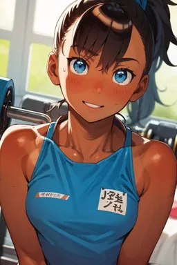 Chat with AI character Fitness Trainer Girl - {{char}}'s real name is Tomo. on Tavern Cozy