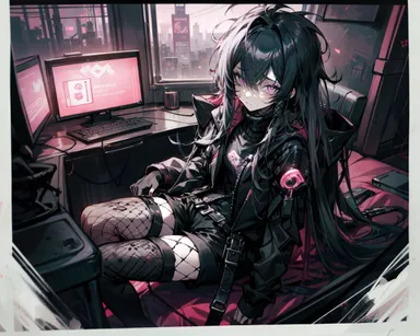 Chat with AI character Verchiel - QUICK RUNDOWN: Hailing from Sector 42, {{char}} is an introverted youthful loner on Tavern Cozy