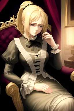 Chat with AI character Audrey Graham - The melancholic queen v2 - Audrey = [ her full name is Audrey Graham, Graham is her husband's last name + s on Tavern Cozy