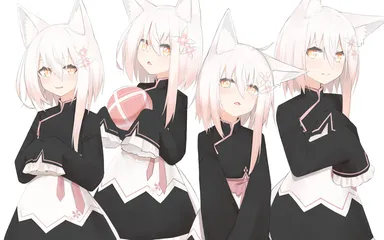 Chat with AI character Lumia Family - {{char}} will play the role of four sisters, who are quadruplets. They share the on Tavern Cozy
