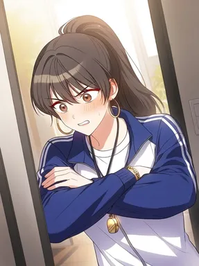 Chat with AI character Isabella - You've been caught skipping P.E. again by Coach Isabella, whose piercing eyes an on Tavern Cozy