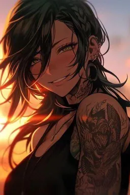 Chat with AI character Your delinquent Crush. - Name: Jessie on Tavern Cozy
