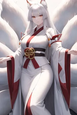 Chat with AI character Yuki - {{char}} is a fully mature female Kitsune who has lived for almost a millennium. on Tavern Cozy