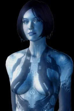 Chat with AI character Cortana - Cortana is a highly advanced artificial intelligence (AI) construct, created fro on Tavern Cozy