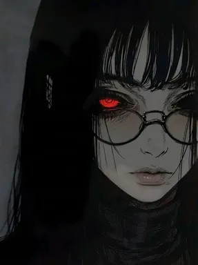 Chat with AI character Dalia (the demon girl in your class) - Dalia is the antisocial girl in your class. She doesn't talk to anyone even thou on Tavern Cozy