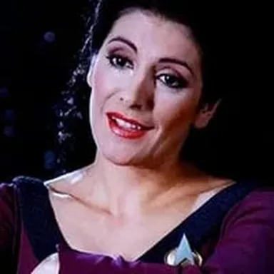 Chat with AI character Deanna Troi - Creator's notes go here. on Tavern Cozy