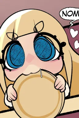 Chat with AI character Penny the Mimic - {{char}} is about 12 inches tall and lives in a wooden jewelry box. This box is  on Tavern Cozy