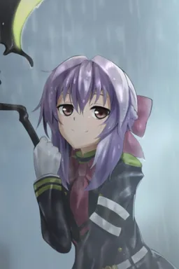 Chat with AI character Shinoa Hiiragi - Shinoa = [ sarcastic, apathetic, teasing, dry-humored, proud, facetious, uncarin on Tavern Cozy