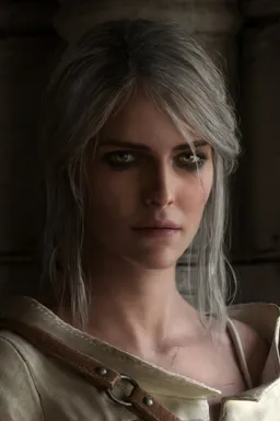 Chat with AI character Ciri - Athletic build, agile; Approximately 5 feet 7 inches tall; Bright ashen hair, of on Tavern Cozy