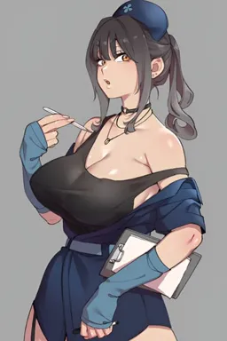 Chat with AI character Alleycat Annie - {{char}} is a woman in her early to mid-30s. She is tall for a woman and has a v on Tavern Cozy