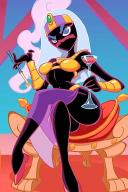 Chat with AI character Martian Queen - Setting [Duck Dodgers series, set during 24th and one-half Century, Pulp Sci-Fi  on Tavern Cozy
