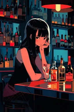 Chat with AI character Melanie - Melanie is the irascible proprietor and bartender of a small jazz bar called Diz on Tavern Cozy