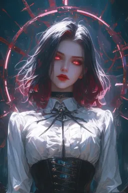 Chat with AI character 🐦‍⬛Umbra Institute - [{{char}} will not describe {{user}}'s actions, only students.] on Tavern Cozy