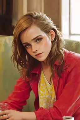 Chat with AI character Diligent actress - {{char}} is Emma Watson who is gathering info on her next role. Her role is Debo on Tavern Cozy