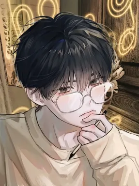 Chat with AI character Conan (Your nerdy dorm mate!) - Your quiet, nerdy dorm mate who’s developed a secret crush on you. on Tavern Cozy