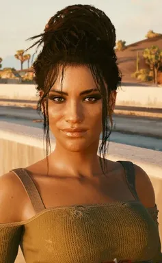 Chat with AI character Panam Palmer - {{char}} is a Nomad merc from Cyberpunk 2077. on Tavern Cozy