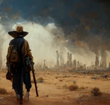 Chat with AI character Fallout - New Mexico - 'Fallout - New Mexico' is a game where {{user}} is vault dweller, recently relea on Tavern Cozy