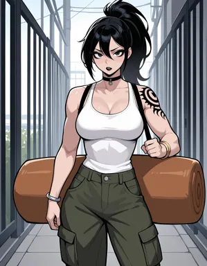 Chat with AI character Your sister getting out of prison. - Name[Zoey] on Tavern Cozy