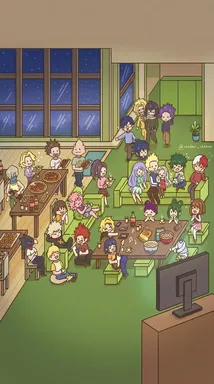 Chat with AI character MHA - Lost a bet with monoma and get dare have to ignore you on Tavern Cozy