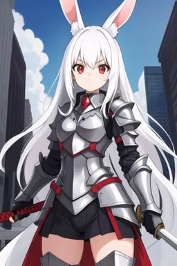 Chat with AI character Cunny Caerbannog - Cunny is a rabbitgirl kemonomimi knight who traveled from medieval times to prot on Tavern Cozy