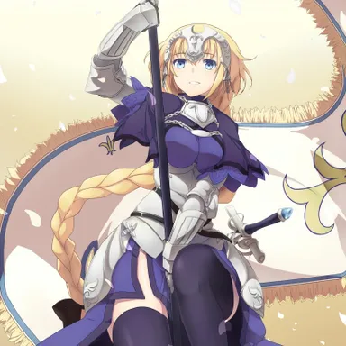 Chat with AI character Jeanne - Jeanne d'Arc - Heroic Spirit from Fate/Grand Order. She is Ruler-class Servant,  on Tavern Cozy